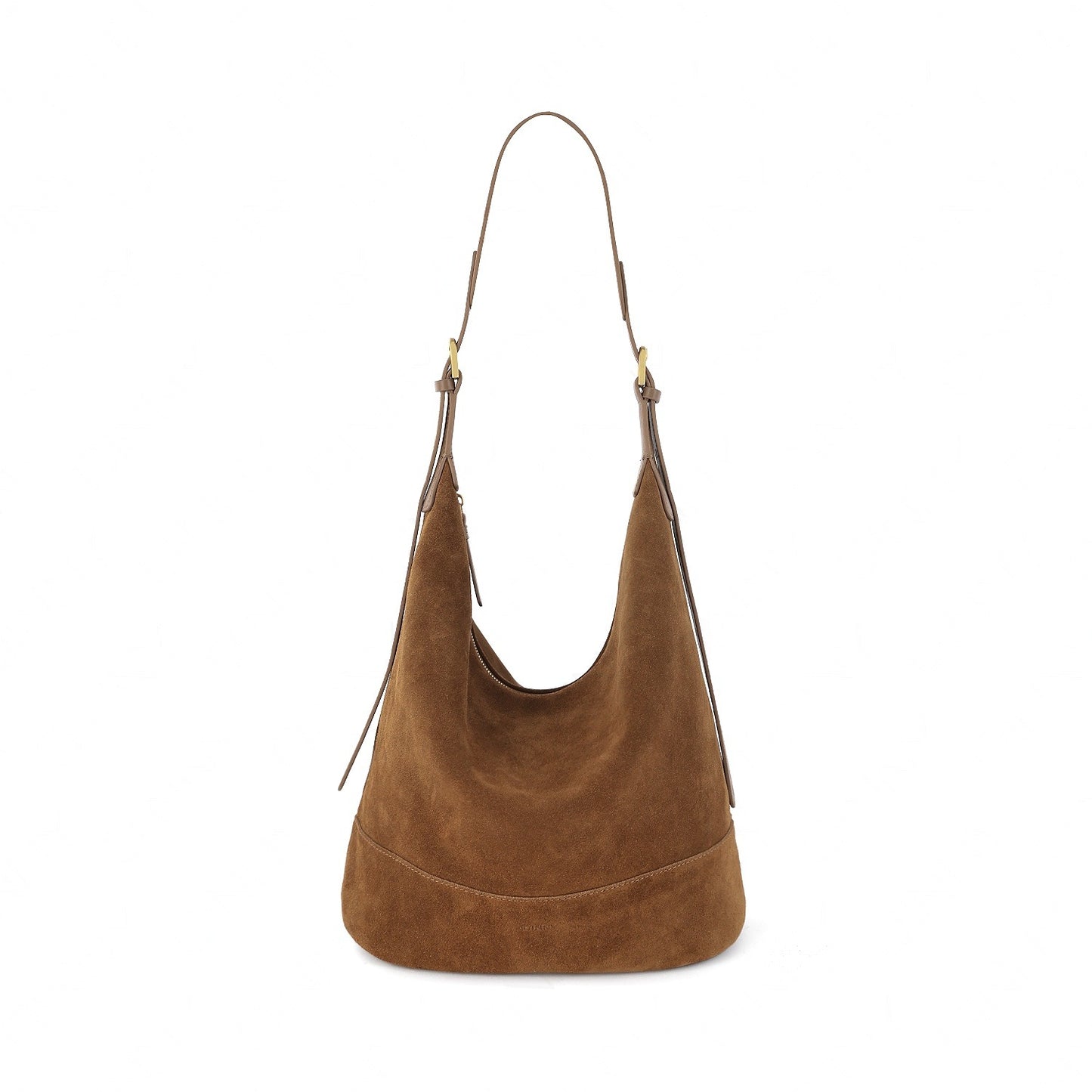 Retro Laid-back Suede Slouchy Shoulder Bag