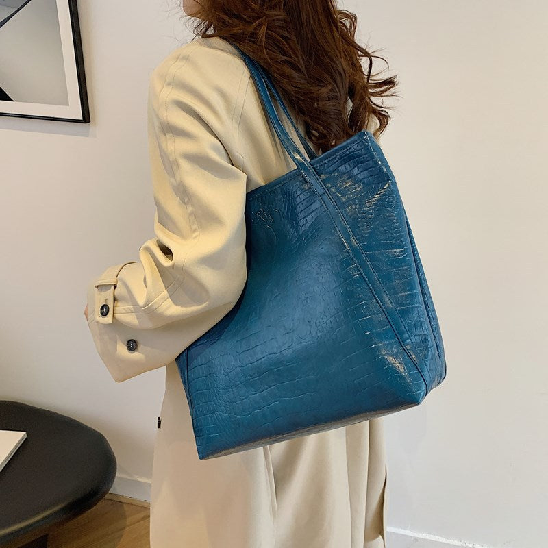 Retro Handheld Large Tote Bag