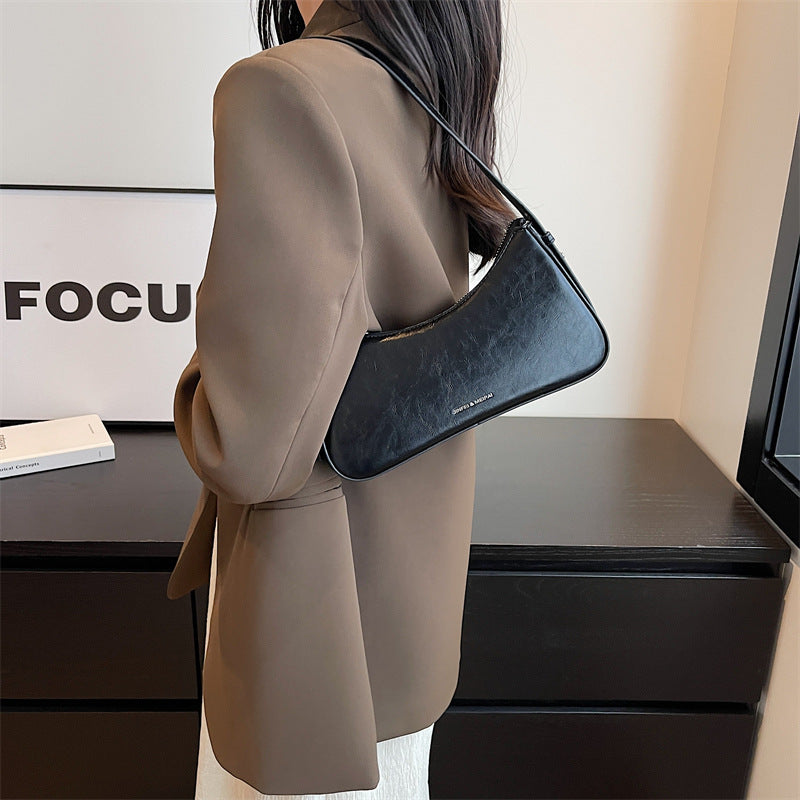 Solid Mini  Square Handbag