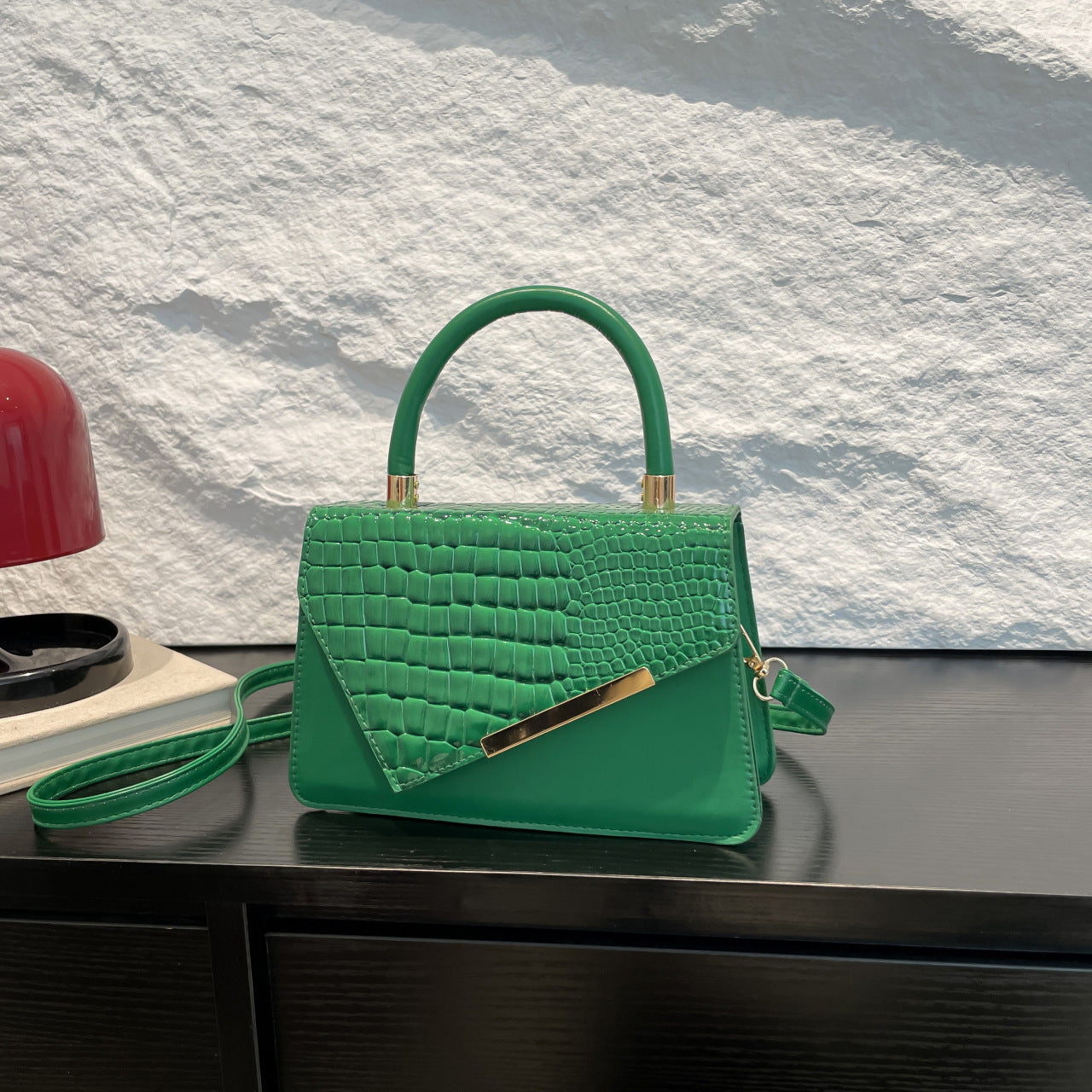 Retro Minimalist  Square Handbag