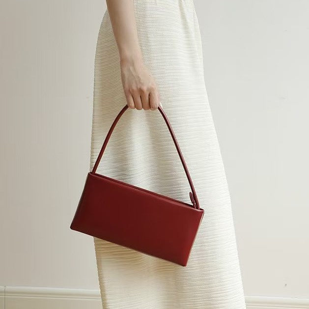 Vintage Leather Crossbody Shoulder Bag