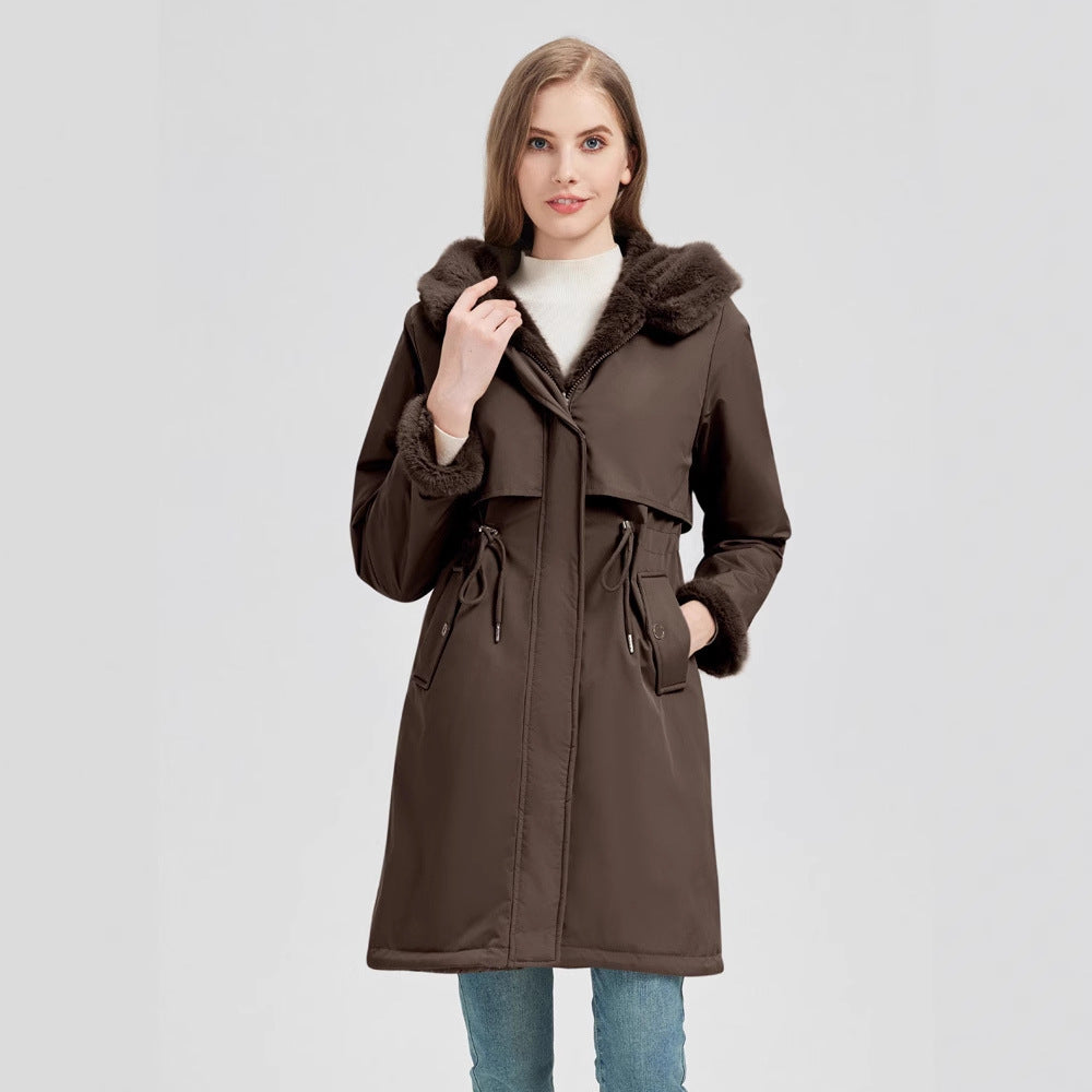Mid-length Cotton Coat