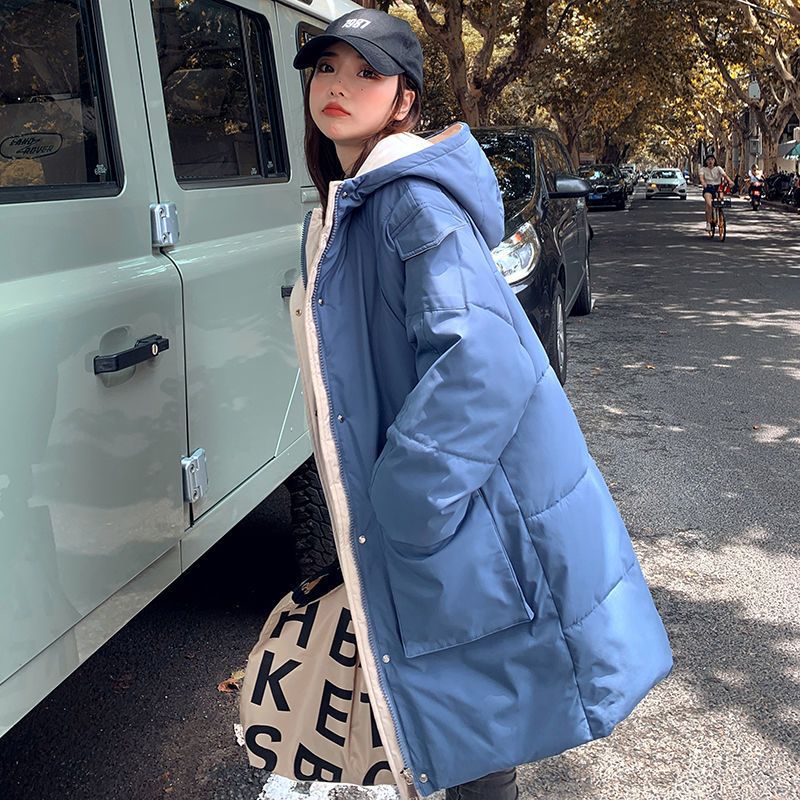 Women's Hooded Padded Workwear Cotton Jacket For Warmth