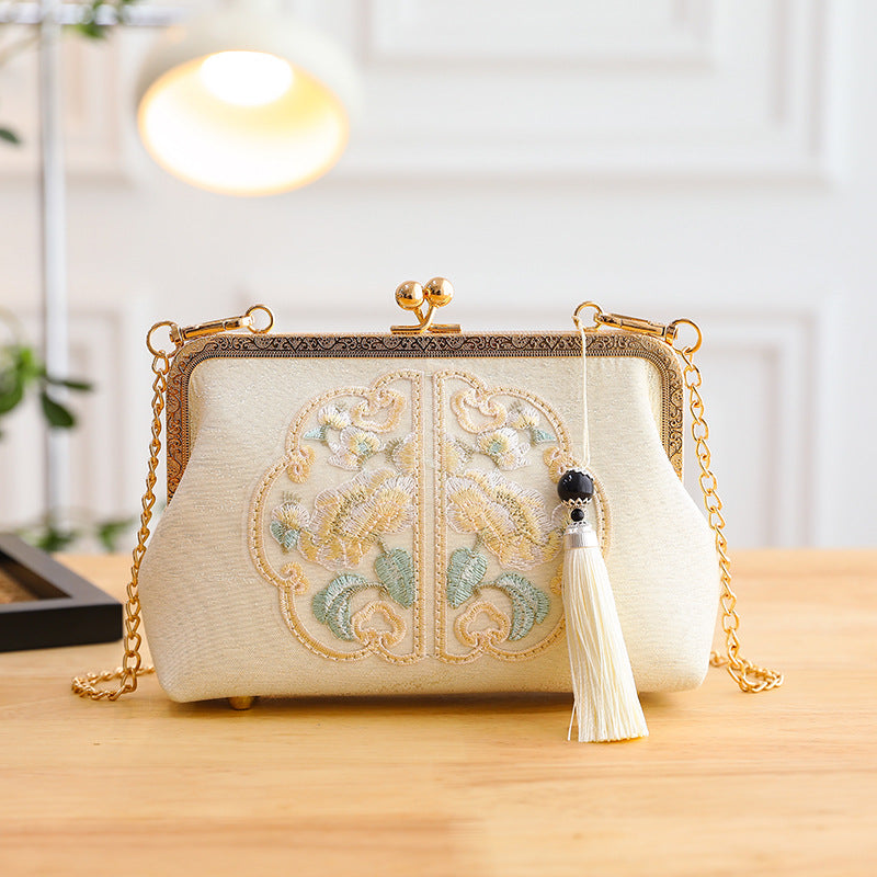 Embroidered Women's Shoulder bag