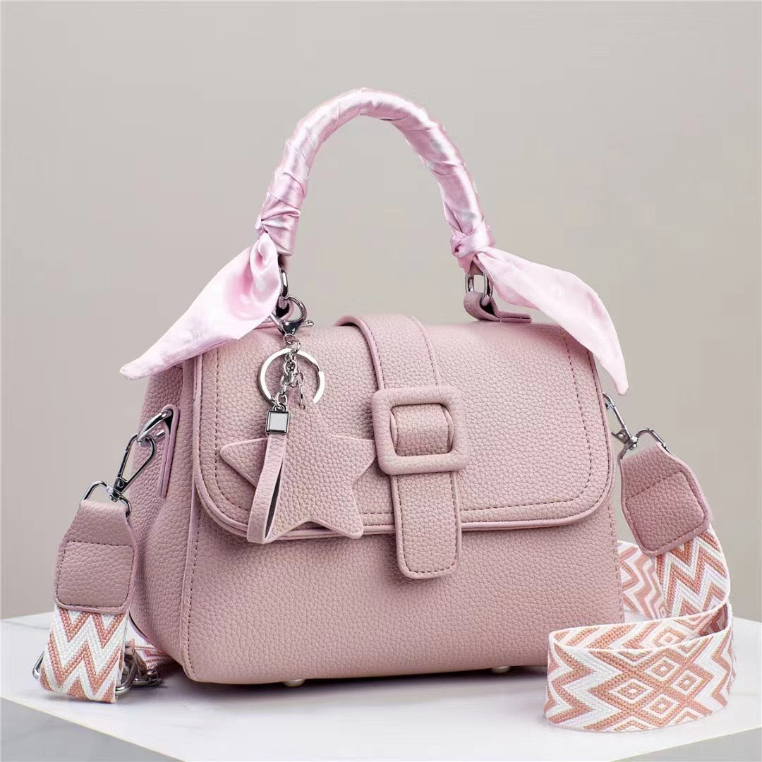 Solid Color Handbag