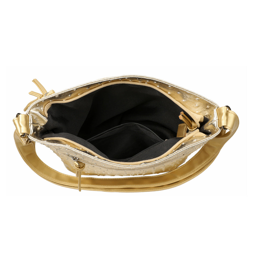 Multi-layer Bucket Bags Women's Retro Casual