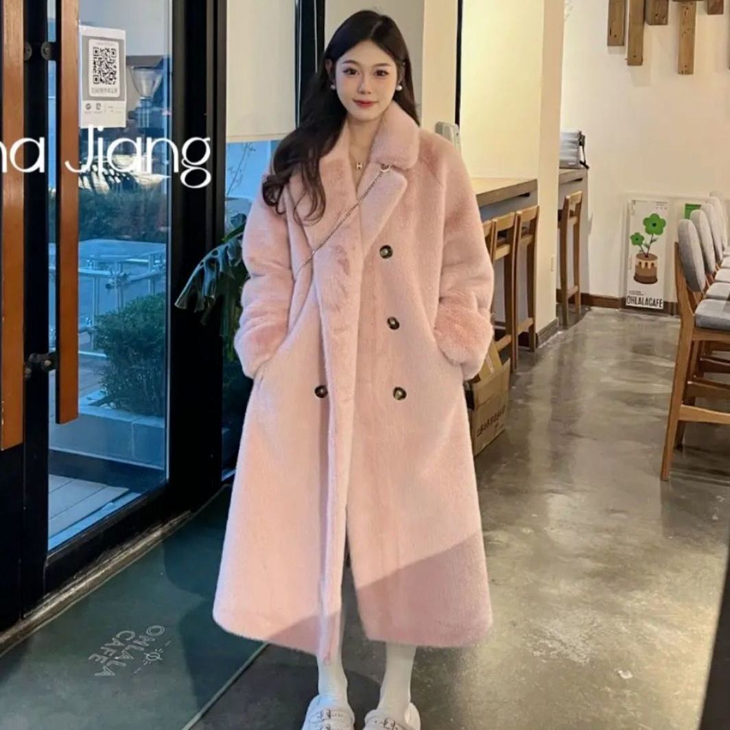 Women's Loose Fur And Leather Fluffy Fur Coat