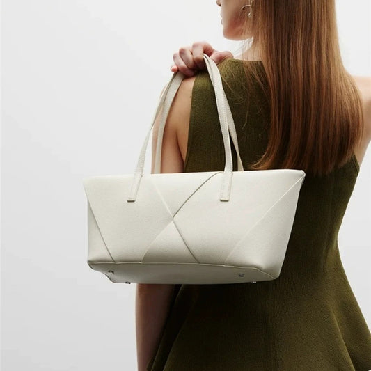 Patchwork Block Shoulder Bag