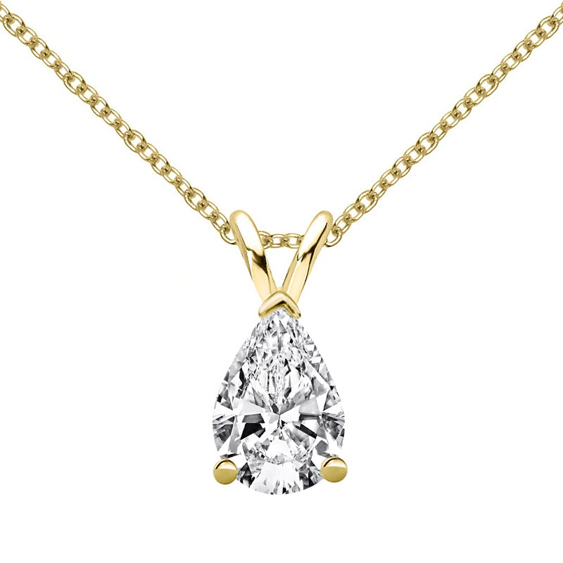 1.5 Carat Moissanite Pendant Necklace