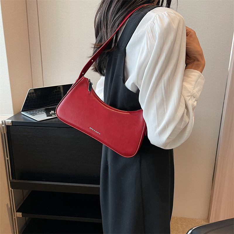 Solid Mini  Square Handbag