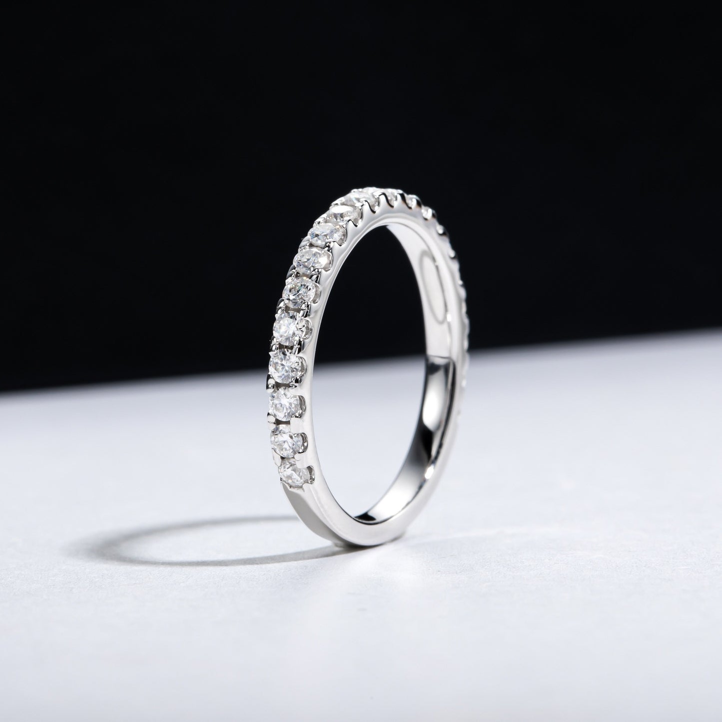 3-carat Moissanite Halo Ring Elegant, Versatile, And Subtly Luxurious