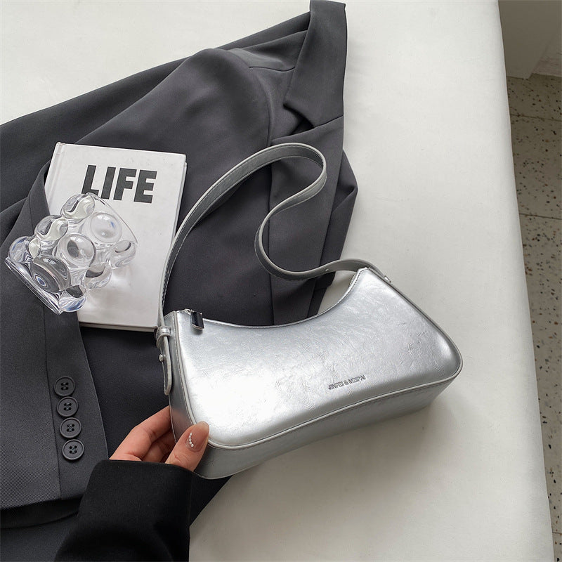 Solid Mini  Square Handbag